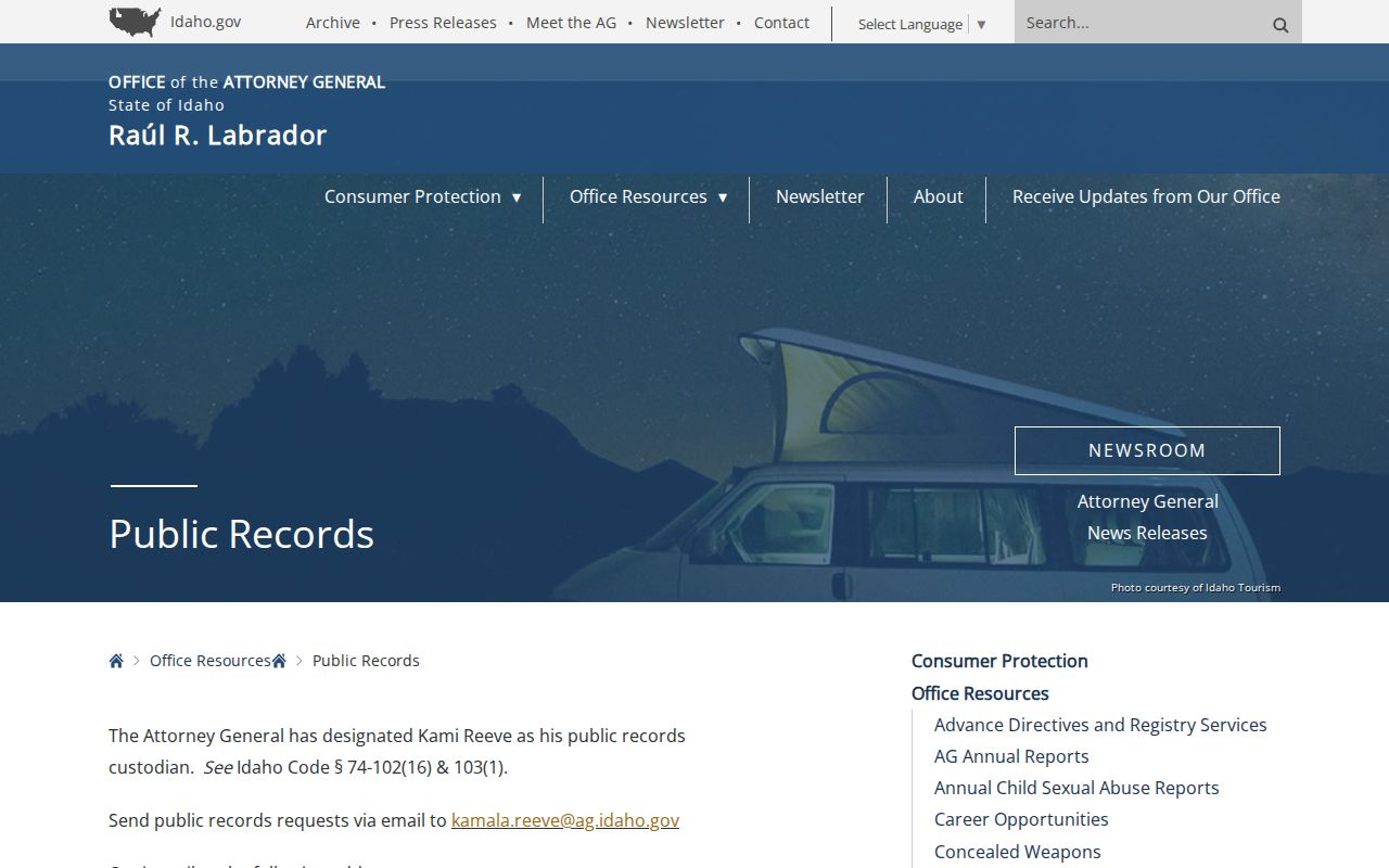 Idaho public records resource for Blaine County released inmate mugshots
